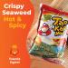 Peaceful Squirrel Variety Tao Kae Noi Thai Crispy Seaweed 6-Pack - Healthy On-The-Go Nori Snacks for Kids & Adults | Omega-3s, Fiber, Antioxidants, Vitamin B12 | 6 Flavors | 6 Bags, 1.2 oz - Buy Online on SooperMarket.com