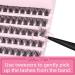Focipeysa Wispy Cluster Lashes 120pcs | D Curl Fluffy Individual Lashes 8-16mm | Natural Look DIY Eyelash Extensions - Buy Online on SooperMarket.com