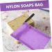 Baluue 4pcs Soap Bag Soap Holder Soap Bar Storage Soap Pouch for Shower Soap Net Shampoo Bar Bag Nylon - Buy Online on SooperMarket.com