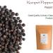 Cambodian Kampot Pepper - Premium Black Peppercorns 40g - Buy Online on SooperMarket.com