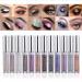Glitter Eyeshadow Liquid - Shimmer Metallic Eyeliner Makeup Kit | Long Lasting Formula for Multi-Dimensional Eye Looks - Gift A1 - Buy Online on SooperMarket.com