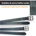 High-Quality Black Leather Horse Delini Stirrup Straps for English Saddles - 130cm to 160cm Length (150cm Option) - Buy Online on SooperMarket.com