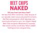 Rhythm Superfoods Beet Chips Organic Non GMO Vegan Gluten Free Snacks Naked 1.4oz (Pack of 4) - Buy Online on SooperMarket.com