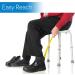 RMS 2 Pack Extra Long Handled Shoe Horn - 24 Curved Handle with Hang Up Strap - Buy Online on SooperMarket.com