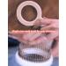Zewze Long-Haired Dog Brush - Stainless Steel Pet Ridge Comb for Removing Knots & Grooming - Ideal for Dogs - Pink - Buy Online on SooperMarket.com