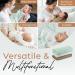 Fern & Avery Muslin Swaddle Blankets - Gender Neutral Newborn Essential - Mint Theme - Buy Online on SooperMarket.com