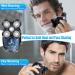 Bald Men's 5-in-1 Electric Head Shaver - Cordless Waterproof Wet/Dry Razor for Face and Head Shaving - USB Rechargeable 2022 Model - Buy Online on SooperMarket.com