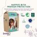 Bambo Nature Size 5 Junior Eco Nappies - 22PK | Enhanced Leakage Protection | Sustainable & Eco-Friendly - Buy Online on SooperMarket.com