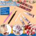 Glarks B7000 Jewelry Adhesive Glue with Rhinestone Gems Kit 2600Pcs Red Rhinestones with Gems Adhesive Flat Back Gems Crystal Rhinestones with 6Pcs Dotting Tools for Craft Nail Art - Buy Online on SooperMarket.com