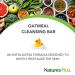 Nature's Plus Oatmeal Exfoliating Cleansing Bar â€“ 3.5 oz for Gentle Skin Cleanse - Buy Online on SooperMarket.com