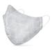 Dance pattern makeshift mask washable 100% cotton for children and adults - nose bracket and filter bag - mouth and nose protection 2 -layer - Oeko -Tex Standard 100 Robs Gray L (1 Pack)