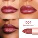 Oulac Diamond Lustre Lipstick Rosa - Highly Pigmented Vegan Long-Lasting Moisturizing Formula - D04 Brunt Rose for Striking Lip Makeup - Buy Online on SooperMarket.com