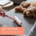 Useful CO Extendable Lint Roller for Animal Hair - 16cm to 110cm Includes 1 Roller & 4 Refill Packs (Pink) - Large Lint Roll for Sticky Leaves & Soil | International Shipping - Buy Online on SooperMarket.com