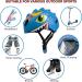 Toddler Helmet  Kids Bike Helmet with Dinosaur 3D Design  Sports Protective Gear Set and Safety Certified for 3 4 5 6 7 8 Years Old  Girls Boys Toddler Bike Cycling Skating Skateboard Scooter Helmet blue - Buy Online on SooperMarket.com