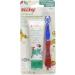 Nuby Citroganix Toddler Toothpaste with Toothbrush - Red/Blue - Buy Online on SooperMarket.com
