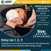Buy SAM Self Adhesive Masks - 50 Individually Wrapped 3-Ply Face Coverings with Wet Wipe for Global Shipping - Buy Online on SooperMarket.com