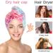 Cerulentree Hair Drying Cloth Wrap - 2 Packs Super Absorbent Hair Turban Towel for Women - Fast Drying Head Wrap for Smooth & Curly Hair - Buy Online on SooperMarket.com