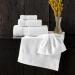 Nova Luxury Linen - Hotel Quality Turkish Towel Set (6 Pcs, Pure White) - Buy Online on SooperMarket.com
