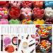 20 Pack 40ml Empty Cream Cans - Transparent Plastic Cosmetic Containers with Mini Partitions for Lip Balm | International Shipping Available - Buy Online on SooperMarket.com