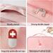 Large Capacity Waterproof Medication Bag - 2 Pack for Home Office & Travel - Pink Medical Emergency Storage - Buy Online on SooperMarket.com