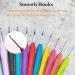 Mdoker Size H/8 Ergonomic Crochet Hook - Extra Long with Soft Handles for Arthritic Hands - Comfortable and Easy to Use for Beginners and Experienced Crocheters - Buy Online on SooperMarket.com
