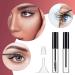 12-Piece 10ml Empty Mascara & Eyeliner Tubes Set with 4 Cream & Liquid Containers - DIY Eyelash Serum Kit - Buy Online on SooperMarket.com