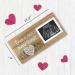 VILIGHT New Mom Gift: Love At First Heartbeat Sonogram Picture Frame - Pregnancy Announcement & Nursery Decor - Fits Standard 4 x 3 Ultrasound Photo - Buy Online on SooperMarket.com