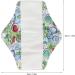 5-Pack Washable Cloth Menstrual Pads for Women - Reusable Bamboo Mama Pad Liners - Buy Online on SooperMarket.com