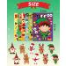 Christmas Party Favors Stickers - 42 Sheets Make Your Own Gnome, Reindeer, Tree, and Snowman - Perfect for Kids Crafts & Activities - Buy Online on SooperMarket.com