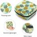 Multi-Colored Pineapple Leaf Sanitary Napkin Storage Bag - Portable Period Pouch for Women & Teen Girls - Buy Online on SooperMarket.com