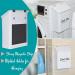 Magnetic Lint Bin for Laundry Room | Metal Lint Trash Can & Organizer | Farmhouse Decor - Efficient Laundry Storage Solution - Buy Online on SooperMarket.com