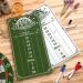 Acrylic Dart Scoreboard Set | 2 Pcs | White and Green | Dry Erase | Cricket and 01 Dart Games | Includes 4 Markers | 15 x 7.8 Inches - Buy Online on SooperMarket.com