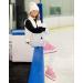 Xino Sports Deluxe Adjustable Ice Skates - Black/Pink, Faux Fur Padding, Reinforced Ankle Support - Pink Small Junior 13-3 - Buy Online on SooperMarket.com