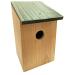 Wooden Nesting Box Wild Bird House Traditional Hinged Roof Garden Nester 1