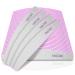 50pcs Nail Files Professional Nail File 180/240 Grit Nail Files for Acrylic Nail Gel Nails or Thick Nails Nail Files Washable and Reusable Double-sided Emery Board Nail Files 180/240 for natural nails(50Pcs)