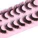 Ruairie 20MM 8D Dramatic Fluffy False Eyelashes Pack - 7 Pairs Wispy Cat Eye & Fox Eye Lashes - Buy Online on SooperMarket.com