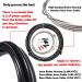 Farbetter Mechanical Bike Disc Brake Kit - Front & Rear Calipers, Levers, Cables, 160mm Rotor - Black - Buy Online on SooperMarket.com