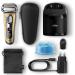 Braun 9299cc Series 9 Men's Electric Beard Trimmer with Blade Cleaning Station and Travel Case Gold Edition - Buy Online on SooperMarket.com