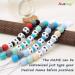 Personalized Name Pacifier Clip by Ausbay - Customized Binky Holder with Teething Silicone Beads for Baby Boys, Girls, and Toddlers - Buy Online on SooperMarket.com