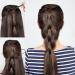 Rtrtgs 6 PCs Hair Braiding Tool Kit - Perfect Hair Styling Accessories for DIY Braids & Knots | Women s Hair Loop Tools - Buy Online on SooperMarket.com