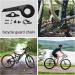 Acime Chain Protection Cover | Bicycle Chain & Crank Accessories for Riding & Camping | Durable Black - Buy Online on SooperMarket.com