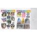 Dyan Reaveley - Dylusions Collage Sheets - Set 1 and Set 2 with Storage Envelope - 3 Items