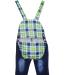 KIDSCOOL SPACE Baby Denim Overalls | 3D Cute Cartoon Knitted Jean Dungarees | Blue-6032 | 2-3 Years - Buy Online on SooperMarket.com