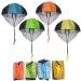 Parachute toy children parachutist hand throw parachute outdoor flight toys gift for children litter parachute games for outside 4 pcs