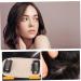Hair Topper With Bangs 9.8 Inch Long Human Hair Toppers Women Silk Base Clip In Hair Extensions Natural Looking Hairpiece for Daily Use Natural (Brown) - Buy Online on SooperMarket.com