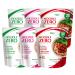 Caloless Konjac Shirataki Noodles 6-Pack Low Calorie Healthy Food (Chicken/Beef/Chilli & Vinegar)-Gluten Free, Keto Snacks, Non Gmo, Low Carbs Glucomannan Diabetic Noodle Pasta Flavor Variety Pack