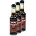 Heinz - 3 SPACH WORCESTER SACE in 150 ml of glass bottle (spice sauce) - Worcester sauce for seasoning and refining meat fish and vegetable dishes