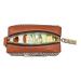 Itzy Ritzy Pacifier Case | Adjustable Handle | Holds 2 Pacifiers | Coffee and Cream - Buy Online on SooperMarket.com