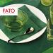 Fato Disposable Paper Napkins - 50 Count Forest Green 33x33cm 4-Folded 2-Layer Eco-Friendly Ideal for Lunches & Buffets - FSC Certified - Buy Online on SooperMarket.com