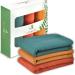 Muslin Swaddle Blankets - Muslin Blanket Baby Receiving Blankets - Gender Neutral Baby Blankets - Set of 3 - Forest Rust